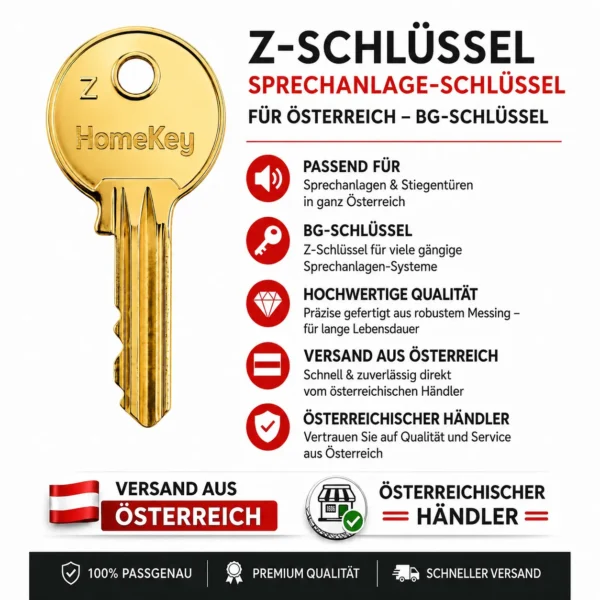z schlüssel österreich