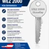 WEZ 2000 Schlüssel