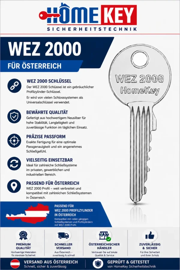 WEZ 2000 Schlüssel