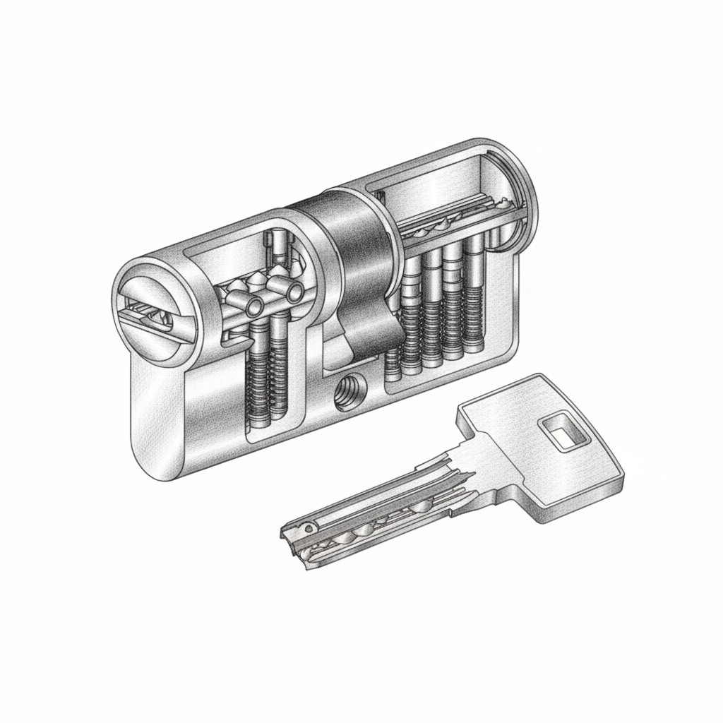 Homekey-Doppelzylinder